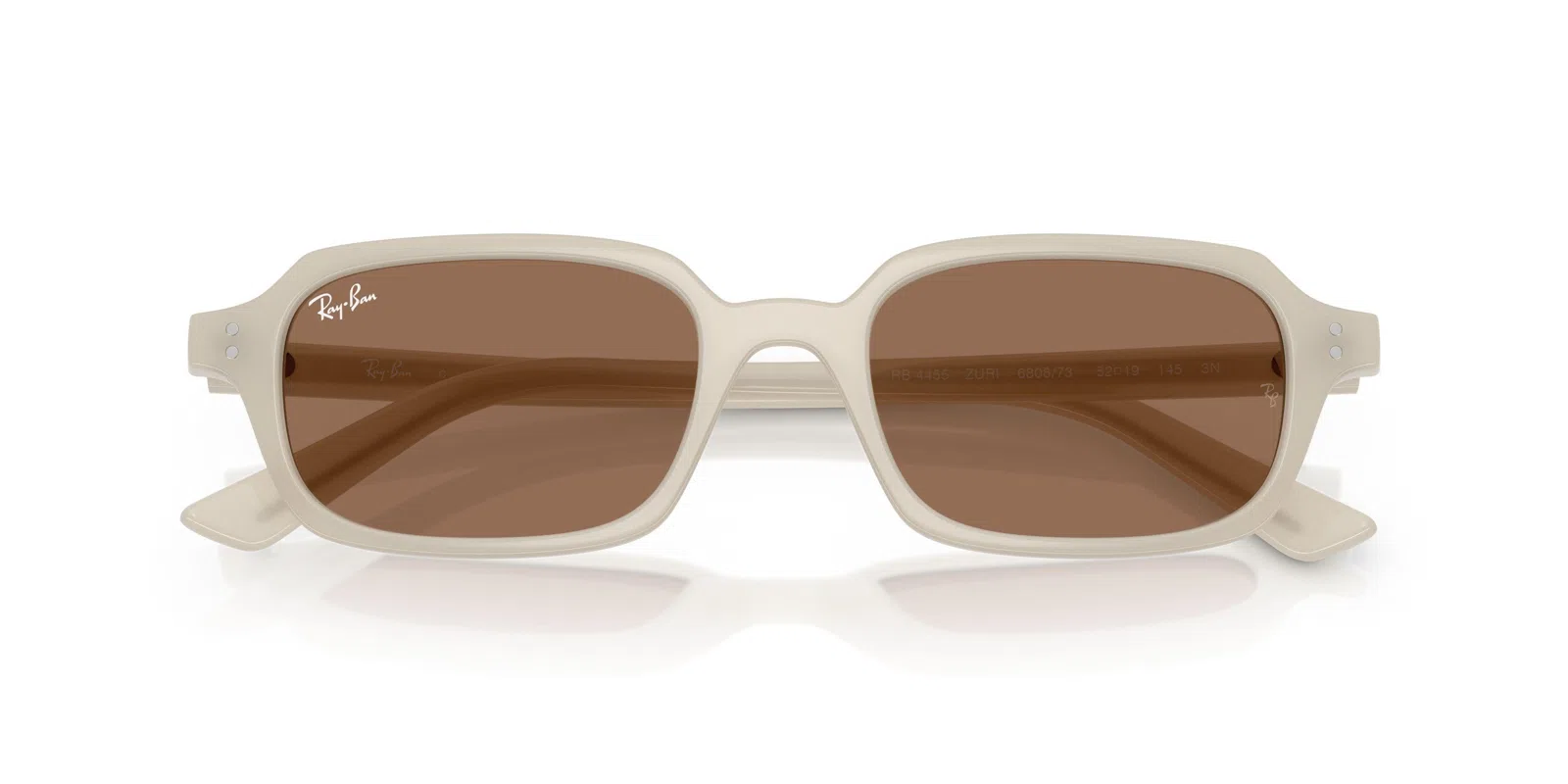 Ray-Ban Zuri 4455 Sunglasses - Cloudy Warm White - view 7